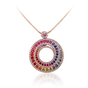 Sapphire Colors Necklace