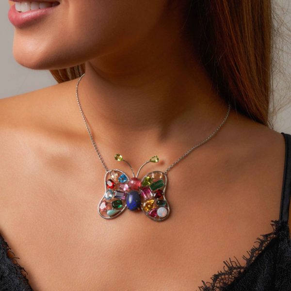 Semi Precious Gemstones Necklace/Pendant