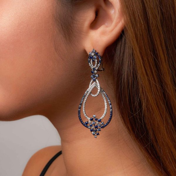 Sapphire Earrings