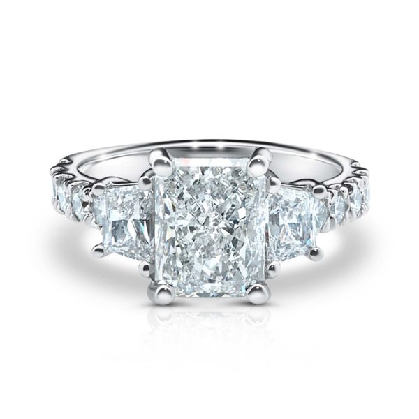Radiant Cut Engagement Ring - Richards Gems and Jewelry