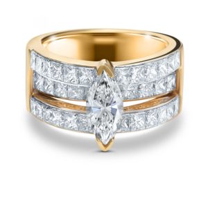Engagement Ring Yellow Gold