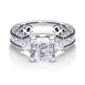 Engagement Ring Unique Art Deco