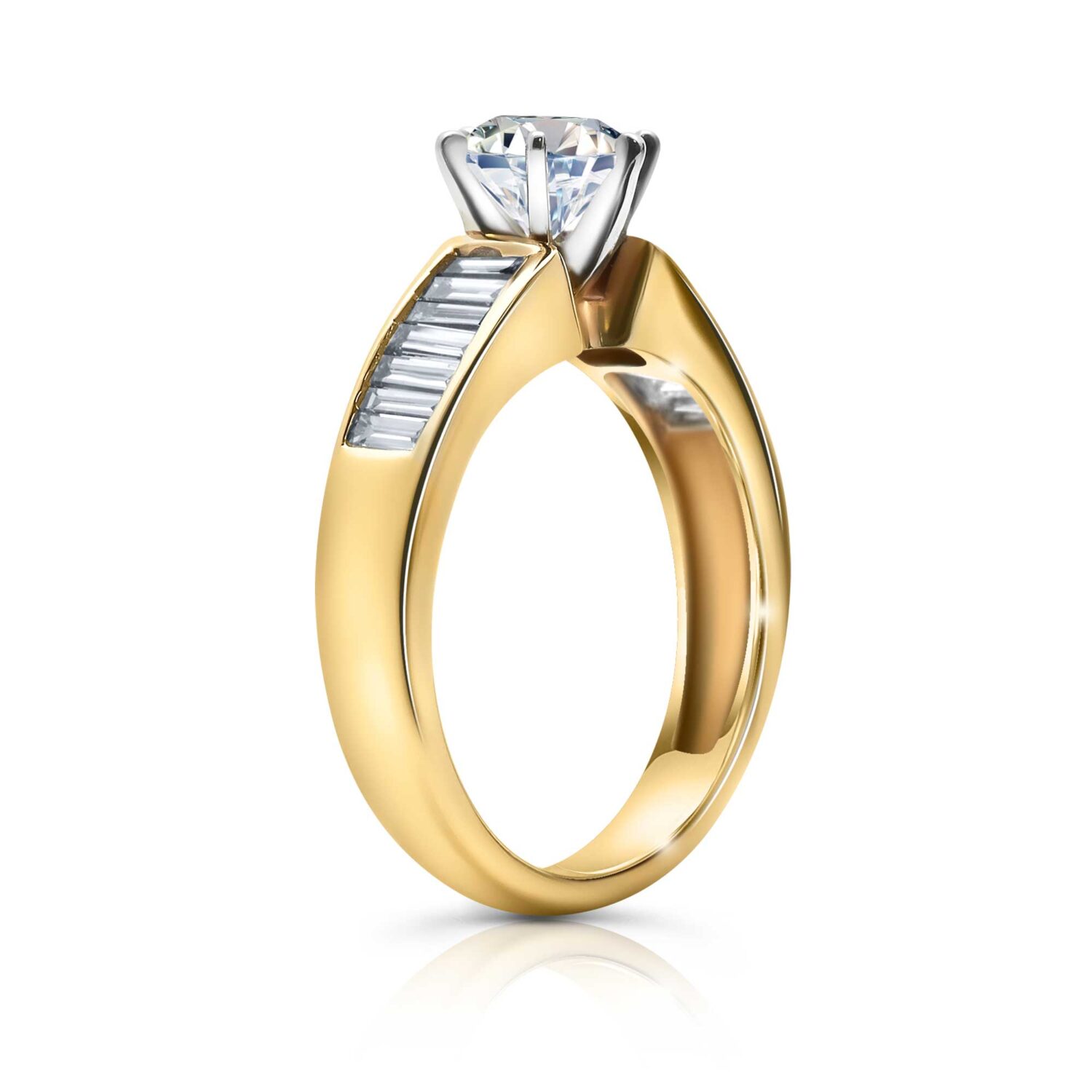 Bridal Set Engagement Ring And Wedding Band Richards Gems And Jewelry 