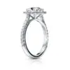 Engagement Ring Round Diamond Halo