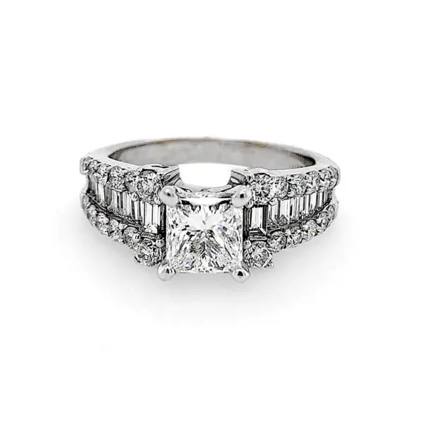 Baguette Engagement Rings | Bijoux Majesty