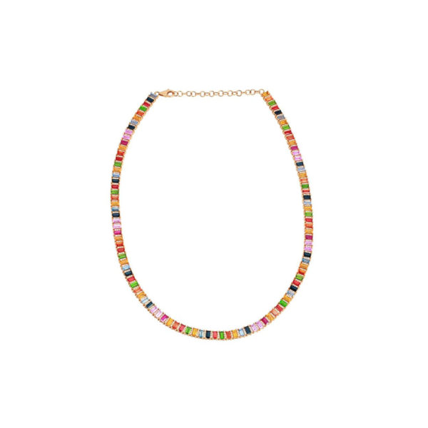 Colored sapphires Necklace