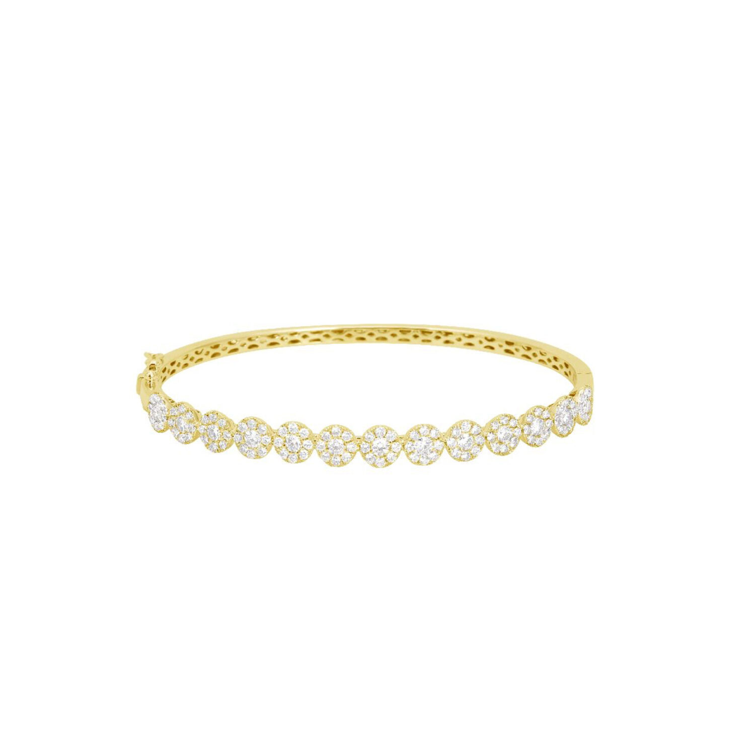 Fashionable Spheres Diamond Bracelet