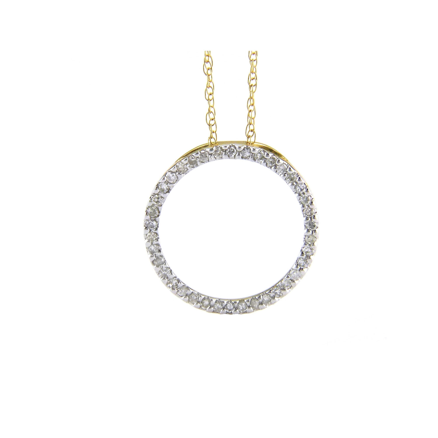 Circle Diamond Mangalsutra Pendant – Mangalsutraonline