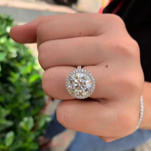 18k Gold Wide Band Diamond Ring | Eco-Friendly | Jane Bartel - Jane Bartel  Jewelry