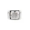 18k White Gold Rolex Style Ring