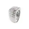 18k White Gold Rolex Style Ring