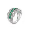 Emerald and Diamond Ring