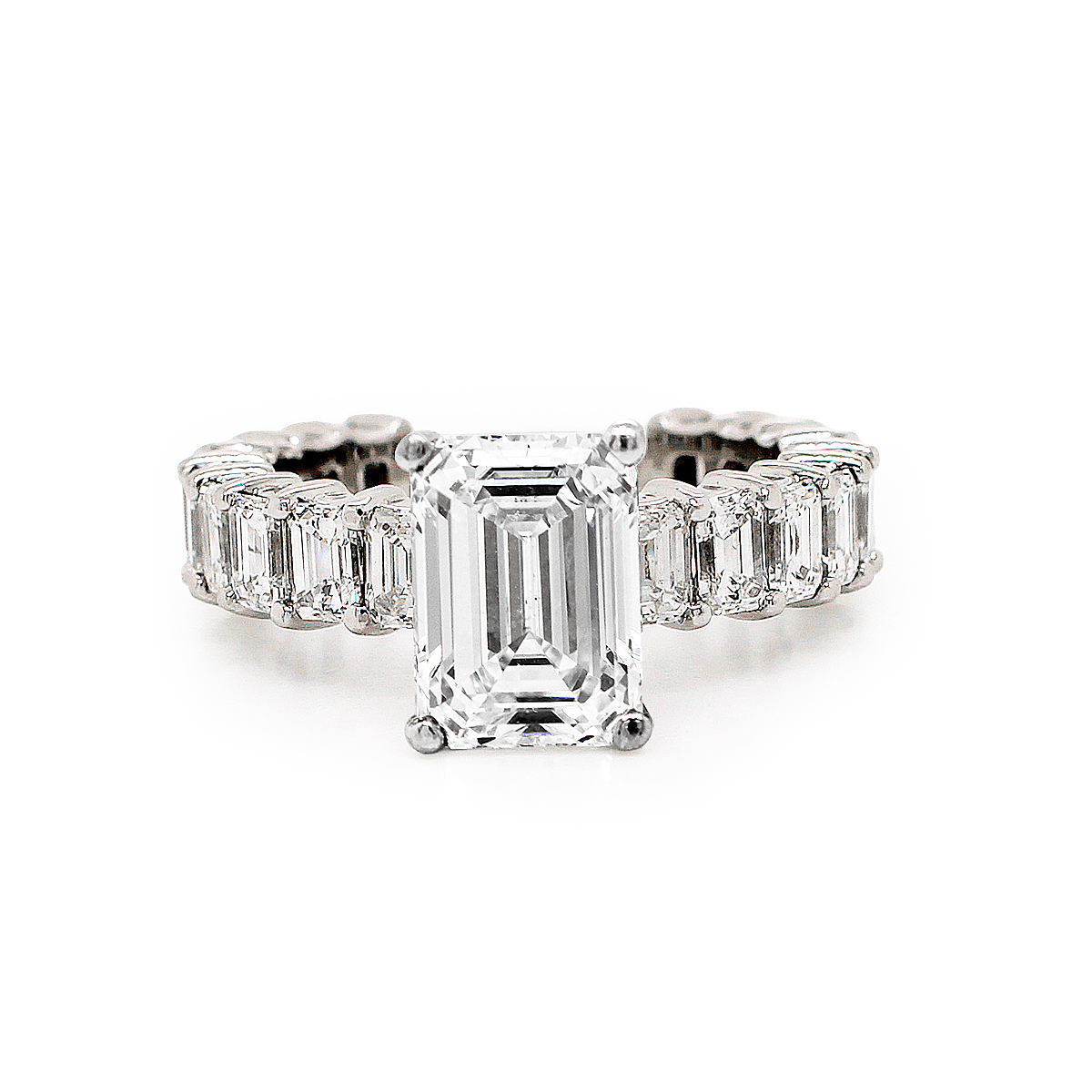 Emerald Cut Engagement Ring
